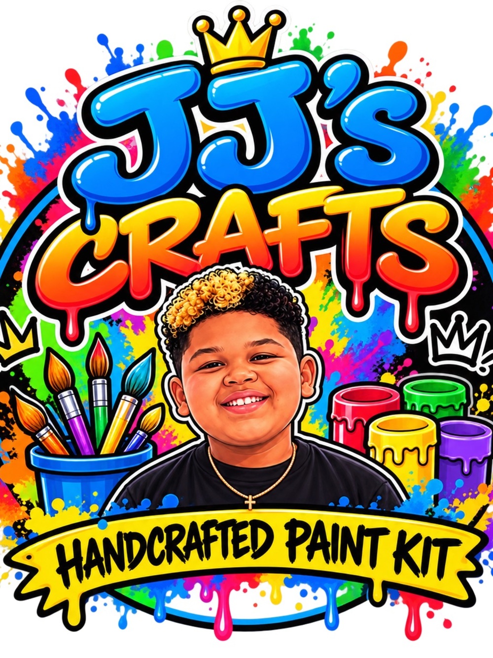 Handcrafted Paint Kit - JJS CRAFTS 👨🏽‍🎨🎨